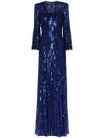 Jenny Packham Nymph Abendkleid - Blau