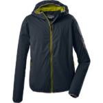 KILLTEC Herren Softshell Jacke mit Kapuze, packbar Trin MN SOFTSHELL JCKT