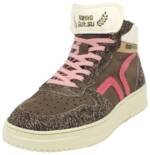 Kamo-Gutsu Modische Damen Leder Sneaker Sneaker Wechselfussbett