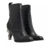 Karl Lagerfeld Stiefel & Boots - Ikon Heel Zip Ankle Boot - Gr. 36 (EU) - in Schwarz - für Damen