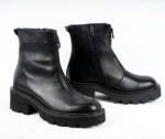 LaMarta stiefeletten damen schwarz, Chelsea Boots, high heel, boots damen Schnürstiefel