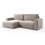 Lookway Ecksofa OPERA L-Form Couch, mit Bettfunktion und Bettkasten