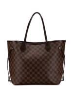 Louis Vuitton Pre-Owned 2011 Damier Ebene Neverfull MM Shopper - Braun