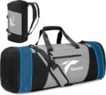 LuxusKollektion Reisetasche Erweiterbare Reisetasche Sporttasche Herren Damen 72L Grau 80x30x30cm