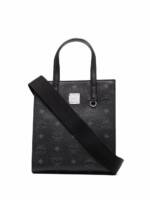 MCM Handtasche mit Monogrammmuster - Schwarz