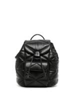 MCM Mini Rucksack mit Steppung - Schwarz