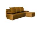 MOEBLO Ecksofa ARON, Couch L-Form Polstergarnitur Wohnlandschaft Polstersofa mit Ottomane Beidseitig Montierbar, (BxHxT): 206x90x146 cm