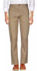 MONCLER Chinos Stretch-Gabardine Hose Slim fit Hohe Taille, Regular Fit, Skinny-Schnitt