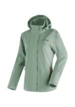 Maier Sports Outdoorjacke "Metor rec W", Damen Regenjacke wasserdicht mit Kapuze, 2 Taschen außen, Innentasche