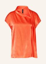 Marc Cain Blusenshirt Aus Satin orange