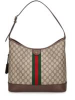 Medium Ophidia Gg Canvas Shoulder Bag