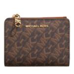 Michael Kors Portemonnaie - Md Snap Coin Billfold - Gr. unisize - in Braun - für Damen