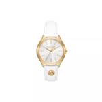 Michael Kors Uhr - Michael Kors Slim Runway Damenuhr MK7466 - Gr. unisize - in Gold - für Damen