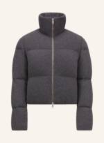 Moncler Daunenjacke Breze Im Materialmix grau