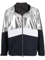 Moncler 'Quinic' Kapuzenjacke - Silber