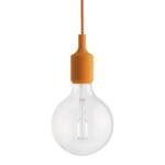 Muuto - Socket E27 LED-Pendelleuchte, hell orange