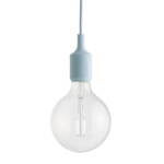 Muuto - Socket E27 LED-Pendelleuchte, hellblau