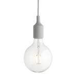 Muuto - Socket E27 LED-Pendelleuchte, hellgrau