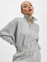 Nike Nsw Phnx Flc Qz Crop Pullover