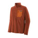 Patagonia R1 Air Zip-Neck Fleece Pullover Herren (Braun L) Expeditionsbekleidung