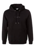 Pepe Jeans Herren Hoodie schwarz Baumwolle unifarben