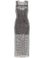 Philosophy Di Lorenzo Serafini Kleid mit Strass - Silber