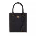 Prada Crossbody Bags - Mini Tote Double Handle And Strap - Gr. unisize - in Schwarz - für Damen