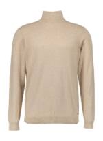 RAGMAN Herren Rollkragenpullover beige unifarben