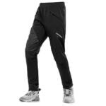 ROCKBROS Fahrradhose Winter Laufhose Herren (wasserabweisend, 1-tlg., winddicht) Lange Radlerhose Skihose Warm Fleece M-4XL