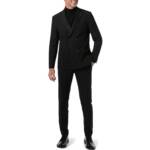 ROY ROBSON Herren Anzug schwarz Slim Fit