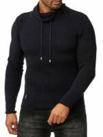 RedBridge Strickpullover Herren Strickpullover Rollkragen