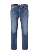 Replay Herren Jeans blau Baumwoll-Stretch Straight Fit