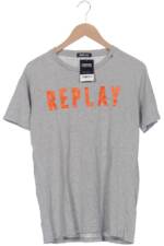 Replay Herren T-Shirt, grau, Gr. 52