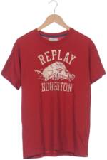 Replay Herren T-Shirt, rot, Gr. 54