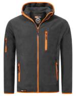 Rock Creek Fleecejacke Herren Jacke mit Kapuze H-390