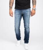 Rock Creek Slim-fit-Jeans Herren Jeans Slim Fit Blau RC-2151