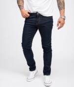 Rock Creek Slim-fit-Jeans Herren Jeans Slim Fit Dunkelblau RC-2138