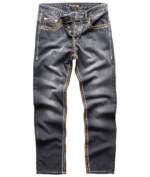 Rock Creek Straight-Jeans Herren Jeans Comfort Fit dicke Nähte RC-2168