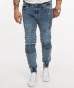 Rock Creek Tapered-fit-Jeans Herren Jeans Jogger-Style RC-2182