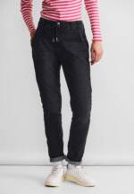 STREET ONE Loose-fit-Jeans "Bonny", mit Kordel