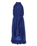 SWING Neckholderkleid - Satinkleid - festliches Midikleid - sommerliches Partykleid