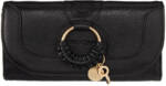 See by Chloé Black Hana Long Wallet