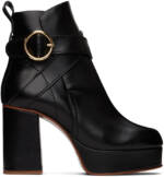 See by Chloé Black Lyna Boots