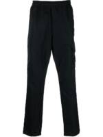 Stone Island Cargohose mit Kompass-Patch - Schwarz