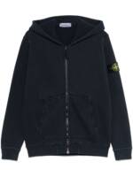 Stone Island Hoodie aus Bio-Baumwolle - Blau