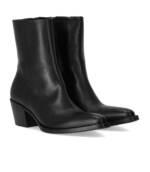 Strategia Stiefel - STRATEGIA SCHWARZE STIEFELETTE MIT ABSATZ - Gr. 36 (EU) - in Schwarz - für Damen