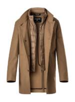 Strellson Herren Mantel beige unifarben