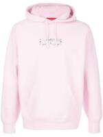 Supreme Kapuzenpullover mit Bandana-Logo - Rosa