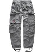 Surplus Raw Vintage Cargohose Cargohose Vintage Airborne Trousers für Herren grau •Beinabschluss mit Zugband