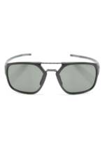 TAG Heuer TH40004U Sonnenbrille mit eckigem Gestell - Schwarz